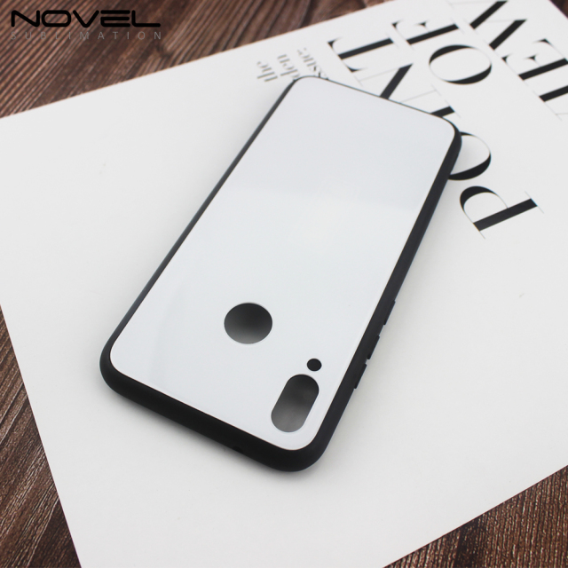 Tempered Glass TPU Sublimation Case For Huawei P20 Lite