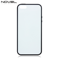 Premium Glass Sublimation Blank TPU Case For iPhone 5