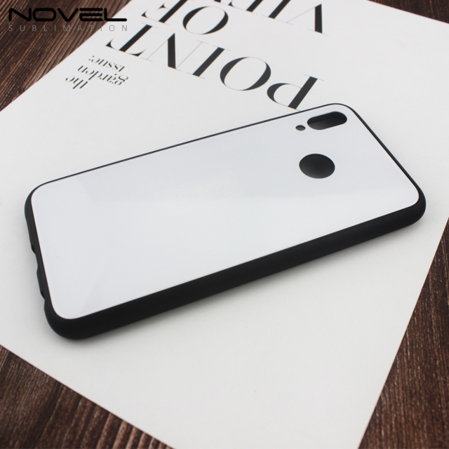 Tempered Glass TPU Sublimation Case For Huawei P20 Lite