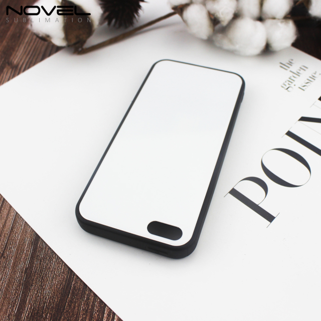 Premium Glass Sublimation Blank TPU Case For iPhone 5