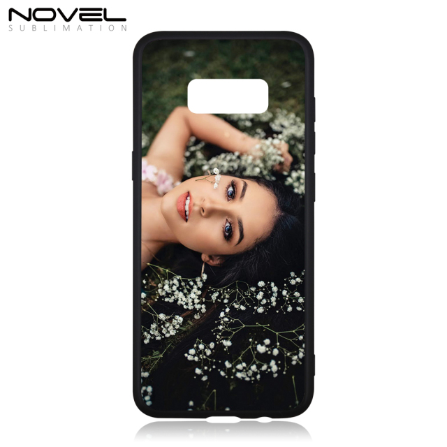 Tempered Glass TPU Phone Case For Galaxy S8 Sublimation Blank TPU Case