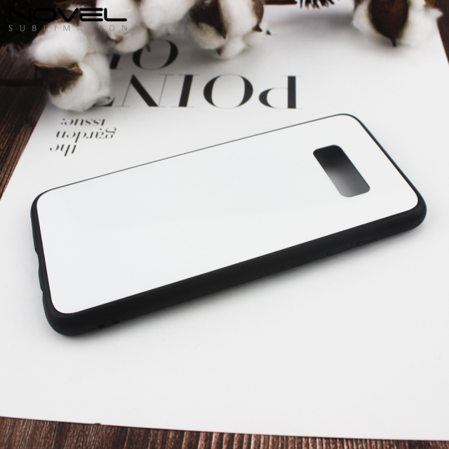 Tempered Glass TPU Phone Case For Galaxy S8 Sublimation Blank TPU Case