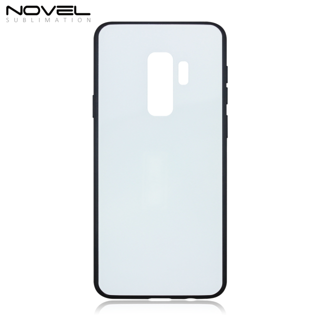 Tempered Glass TPU Sublimation Blank Phone Case For Galaxy S9 Plus