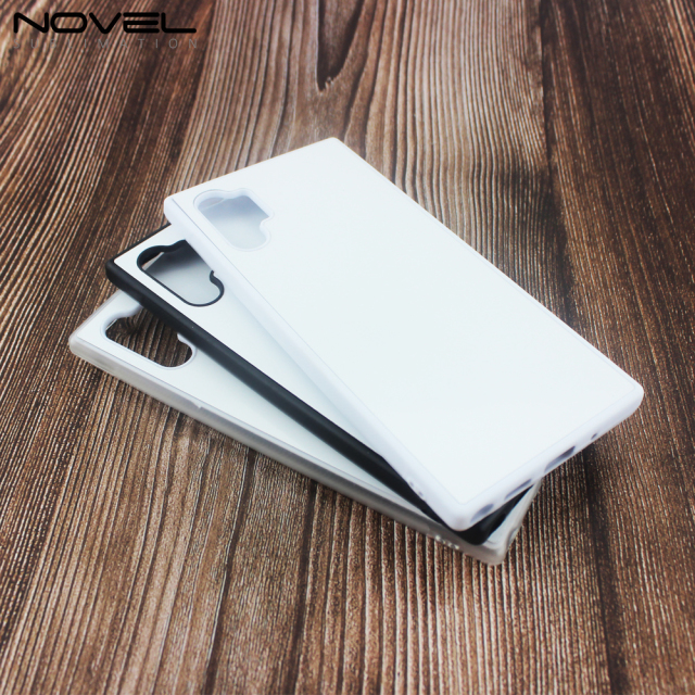 New Arrival Sublimation Blank Rubber 2D Phone  Case For Galaxy Note 10 Pro