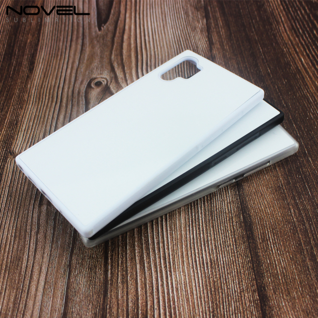 New Arrival Sublimation Blank Rubber 2D Phone  Case For Galaxy Note 10 Pro