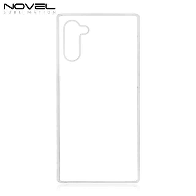 DIY Sublimation Blank 2D Plastic Phone Case For Galaxy Note 10