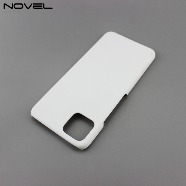 Personalized Sublimation White 3D Plastic Phone Case For Google Pixel 4XL