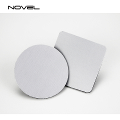 Custom Blank Sublimation Silicone Rubber Coaster- Round