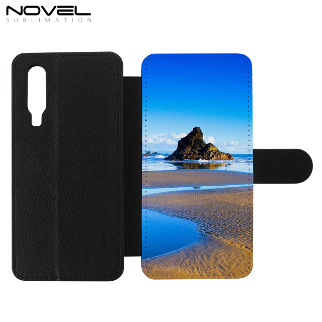Blank Sublimation PU Flip Phone Wallet For Huawei P30
