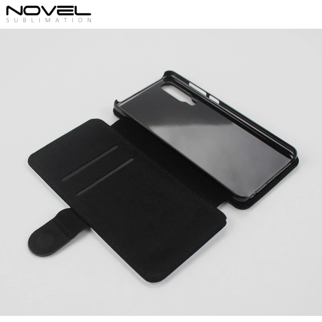 Blank Sublimation PU Flip Phone Wallet For Huawei P30