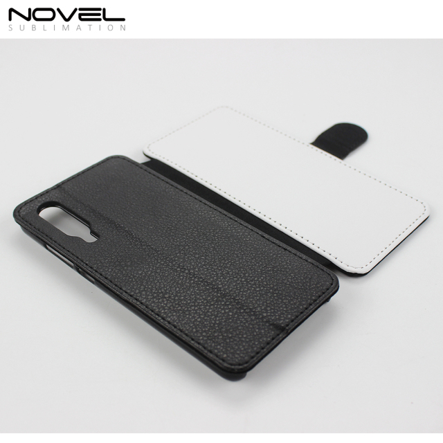 Blank Sublimation PU Flip Phone Wallet For Huawei P30