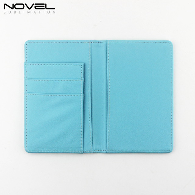 Personalized Sublimation PU Leather Passport Holder-8 Colors Available