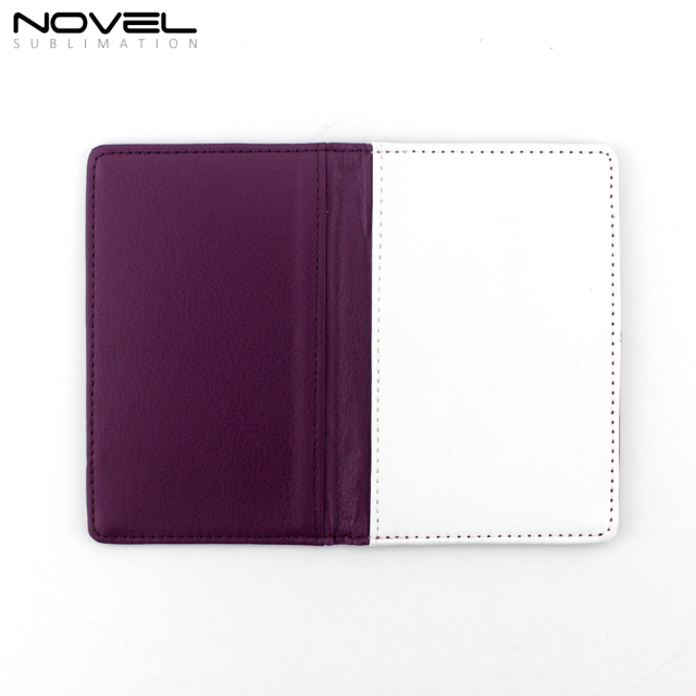 Personalized Sublimation PU Leather Passport Holder-8 Colors Available