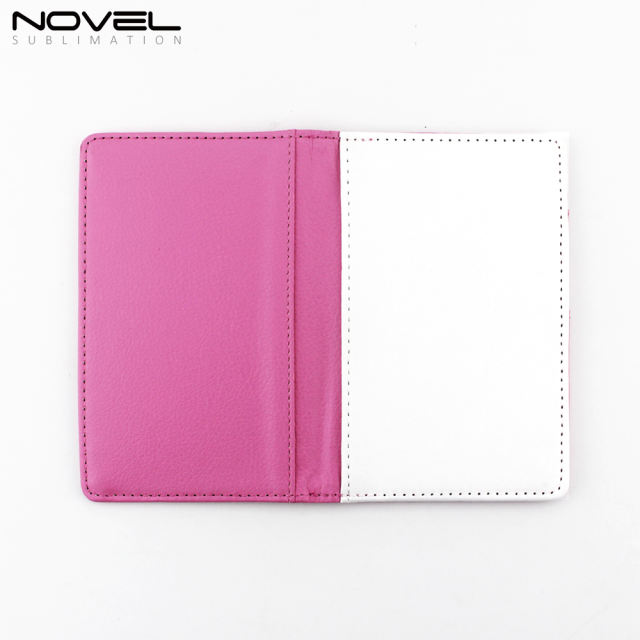 Personalized Sublimation PU Leather Passport Holder-8 Colors Available