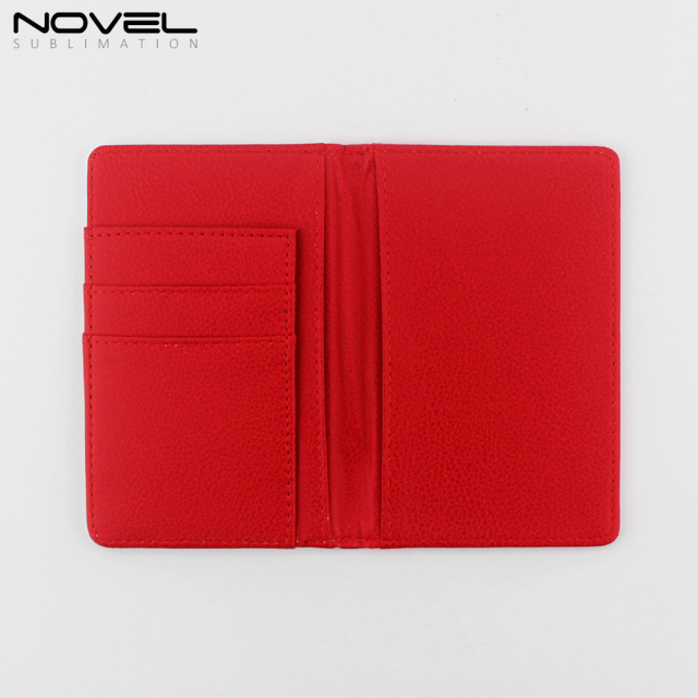 Personalized Sublimation PU Leather Passport Holder-8 Colors Available