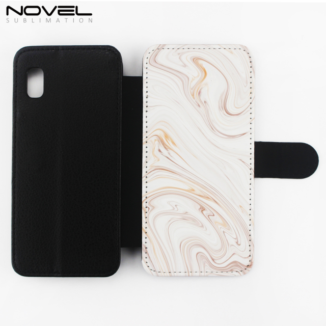 Premium Sublimation Blank Leather Flip Phone Wallet For Galaxy A10E