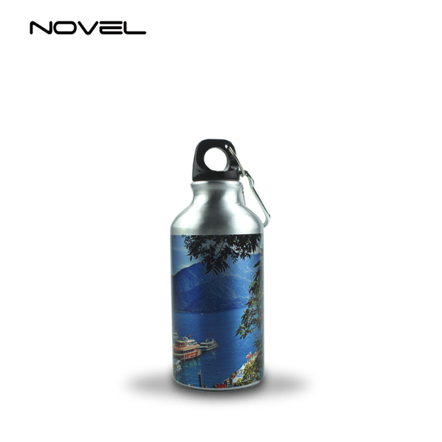 400ml/500ml/600ml Stainless Steel Sports Bottle Sublimation Mug-Silver