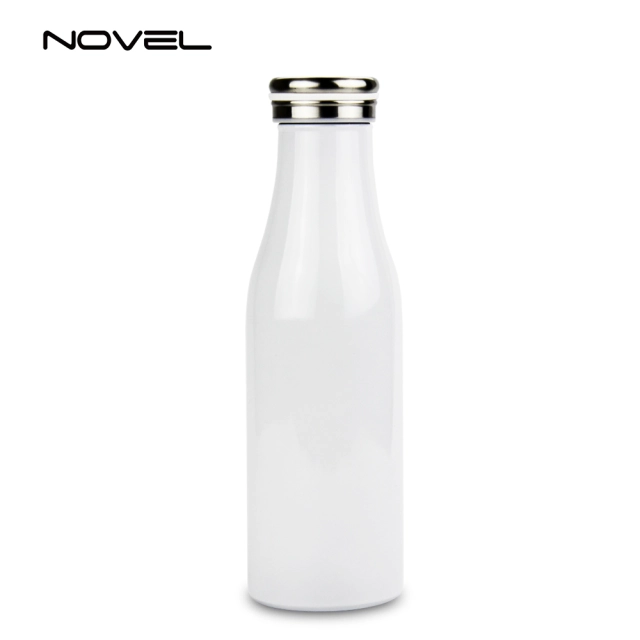 500ml Stainless Steel Milk Thermal Mug Sublimation Travel Water Bottle
