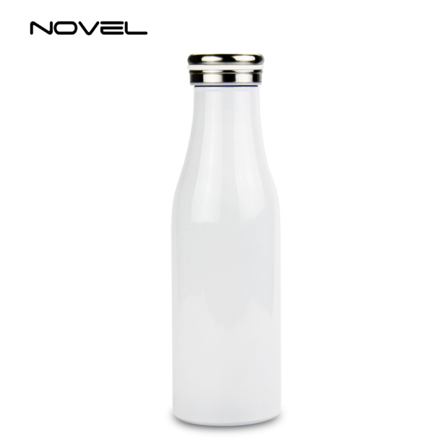 500ml Stainless Steel Milk Thermal Mug Sublimation Travel Water Bottle