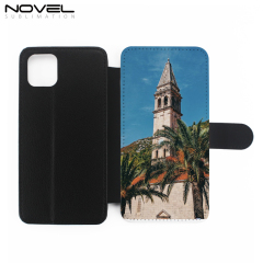 For iPhone 11 Pro 5.8" PU Leather Sublimation Phone Wallet Case