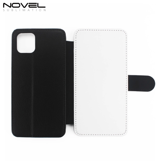 For iPhone 11 Pro 5.8" PU Leather Sublimation Phone Wallet Case