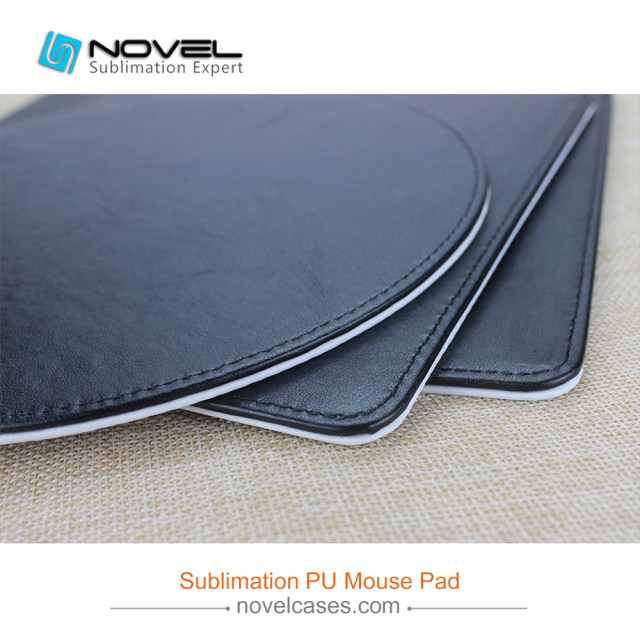 PU Leather Mouse Pad Sublimation Blank Mouse Mat-Square