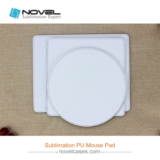 High Quality Sublimation PU Leather Mouse Pad-Rectangle