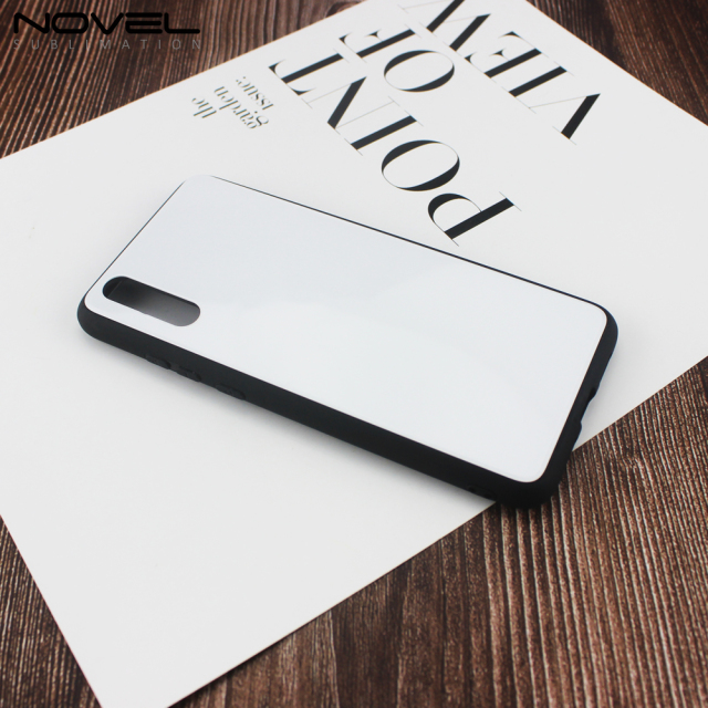 Popular TPU Case With Sublimated Tempered Glass Plate For Huawei P20