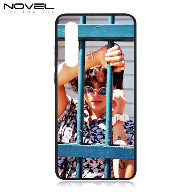 Blank Tempered Glass Plate Sublimation TPU Case For Huawei P30