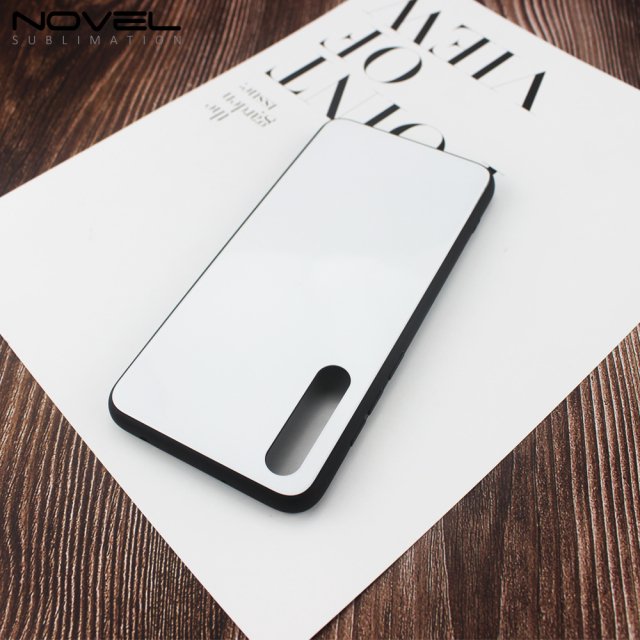 Blank Tempered Glass 2d Case Sublimation TPU Custom Rubber Cover For Huawei P20 Pro