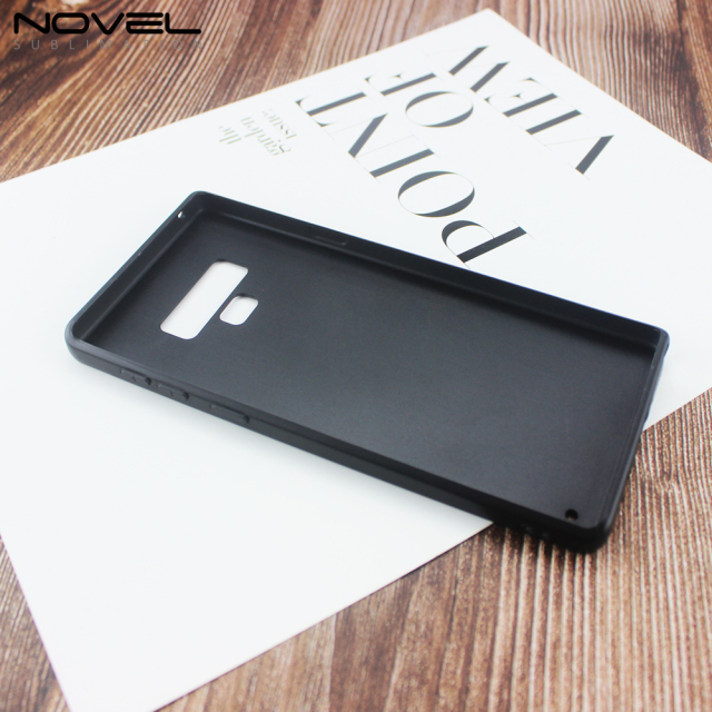 Tempered Glass Insert Sublimation Rubber TPU Case Galaxy Note 9