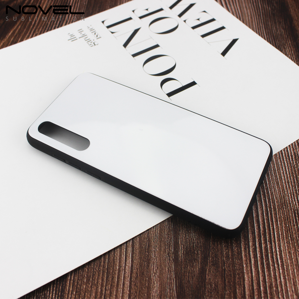 Blank Tempered Glass 2d Case Sublimation TPU Custom Rubber Cover For Huawei P20 Pro