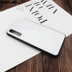 Blank Tempered Glass 2d Case Sublimation TPU Custom Rubber Cover For Huawei P20 Pro