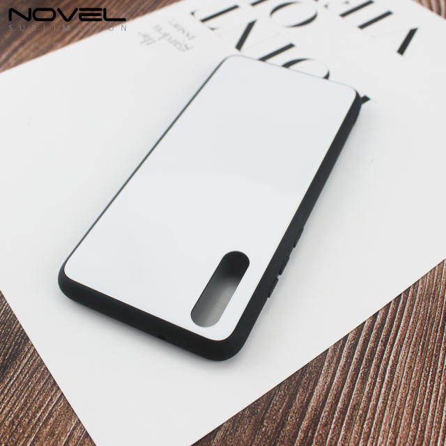 Popular TPU Case With Sublimated Tempered Glass Plate For Huawei P20