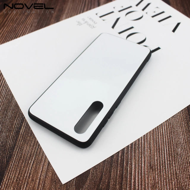 Blank Tempered Glass Plate Sublimation TPU Case For Huawei P30