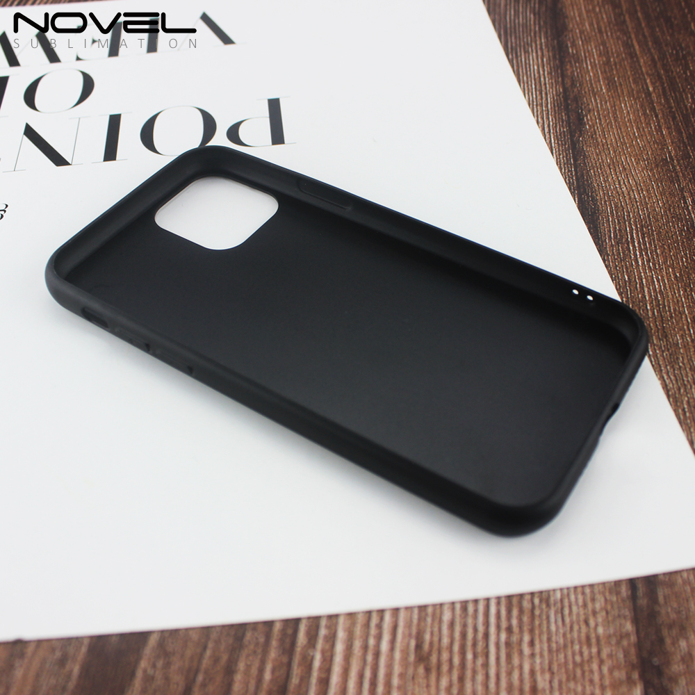 Wireless Charging Case For iPhone 11 Pro Max Tempered Glass Insert Sublimation TPU Case