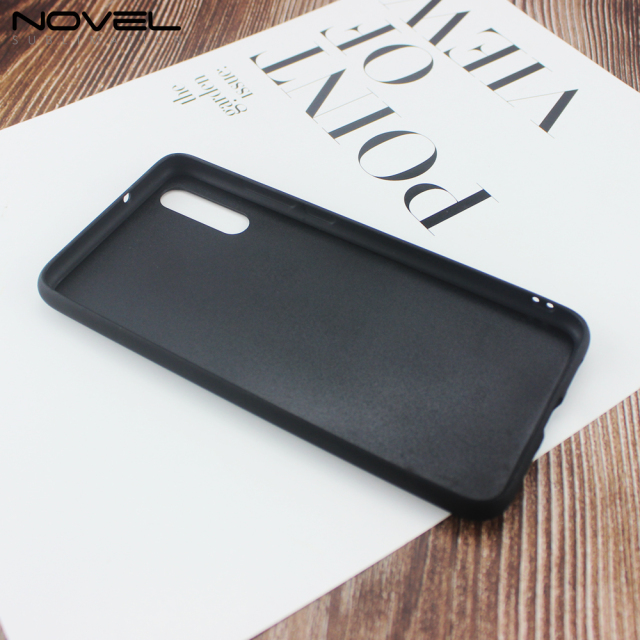 Popular TPU Case With Sublimated Tempered Glass Plate For Huawei P20