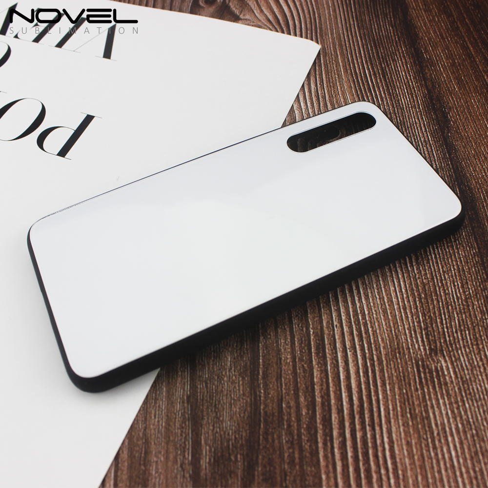 Blank Tempered Glass 2d Case Sublimation TPU Custom Rubber Cover For Huawei P20 Pro
