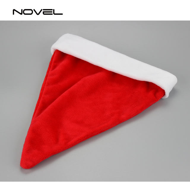 Santa Hat Cap Sublimation Christmas Hat For Kid and Adult