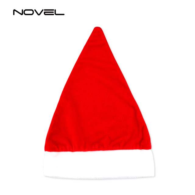 Santa Hat Cap Sublimation Christmas Hat For Kid and Adult