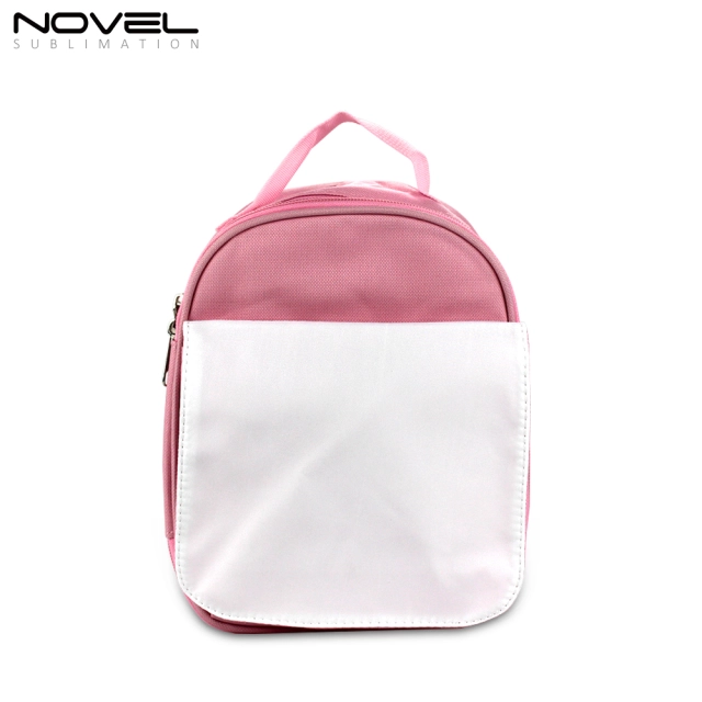 Sublimation Blank Kid Lunch Bag Pink