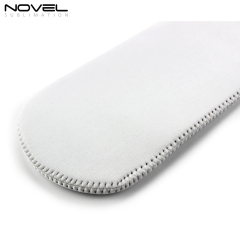 White Neoprene Sublimation Wine Bag