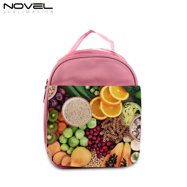 Sublimation Blank Kid Lunch Bag Pink