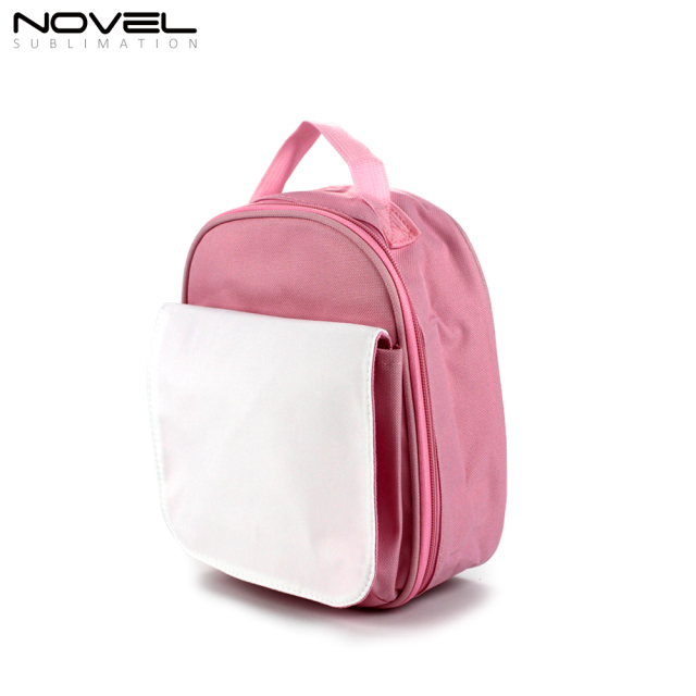 Sublimation Blank Kid Lunch Bag Pink