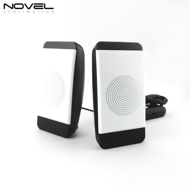 Sublimation Blank Wire 3D Mini Speaker USB Speaker