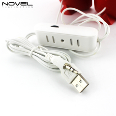 Wire 3D Mini Speaker Sublimation Blank USB Speaker