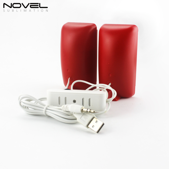 Wire 3D Mini Speaker Sublimation Blank USB Speaker