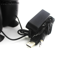Sublimation Blank Wire 3D Mini Speaker USB Speaker