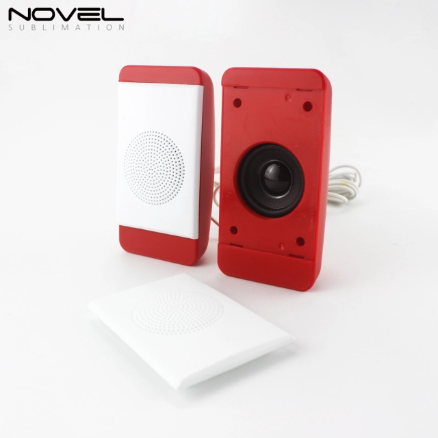 Wire 3D Mini Speaker Sublimation Blank USB Speaker