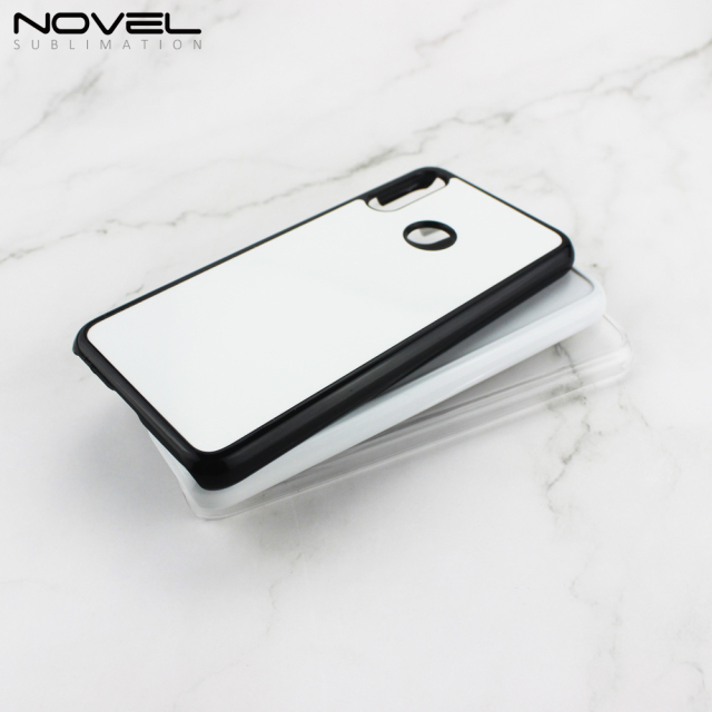 DYE Sublimation Blank 2D Hard Plastic Phone Case For Moto E6 Plus